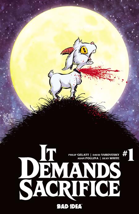 PRE-SALE: IT DEMANDS SACRIFICE #1 (OF 4) CVR D SKOTTIE YOUNG FOIL VAR