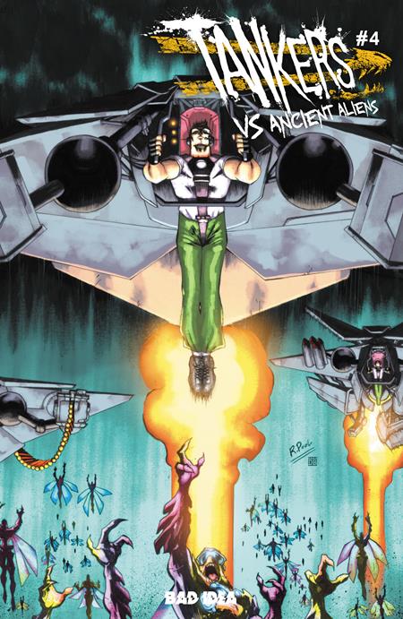 PRE-SALE: TANKERS VS ANCIENT ALIENS #4 (OF 4) CVR A RAPHAEL POOL
