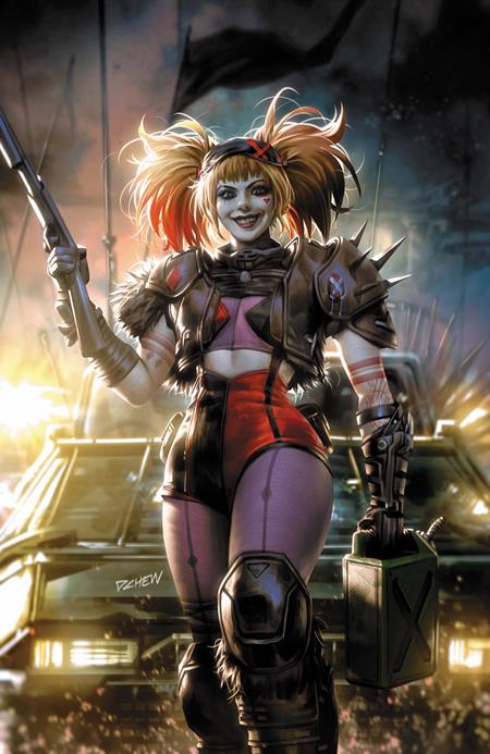 PRE-SALE: HARLEY QUINN #66 CVR D DERRICK CHEW CARD STOCK VAR (BATMAN BAD SEEDS)