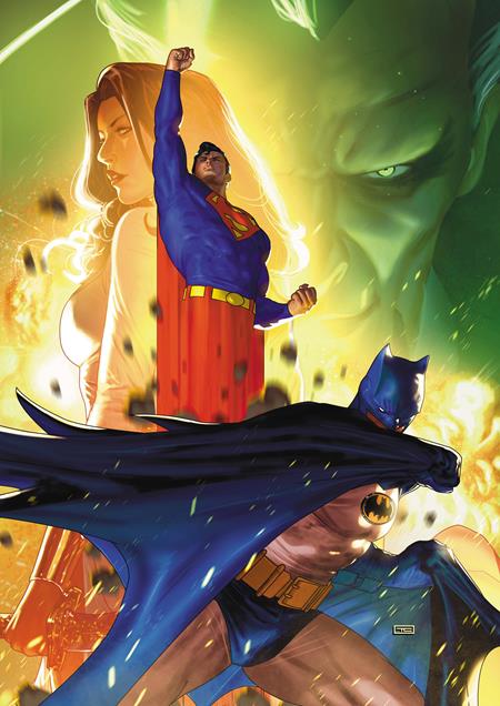 PRE-SALE: BATMAN SUPERMAN WORLDS FINEST #55 CVR B TAURIN CLARKE CARD STOCK VAR