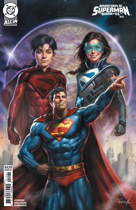 PRE-SALE: ADVENTURES OF SUPERMAN BOOK OF EL #12 (OF 12) CVR B LUCIO PARRILLO CARD STOCK VAR