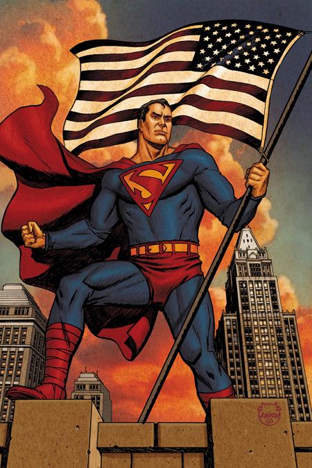 PRE-SALE: SUPERMAN THE STRANGER #1 (OF 6) CVR B DAVE JOHNSON CARD STOCK VAR (MR)