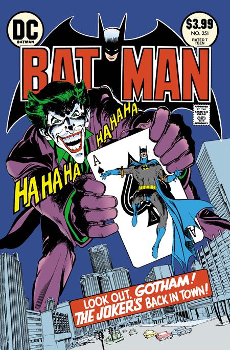 PRE-SALE: BATMAN #251 FACSIMILE EDITION CVR A NEAL ADAMS