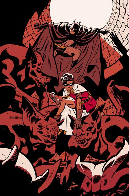PRE-SALE: BATMAN & ROBIN YEAR ONE DYNAMIC DUOS #1 (OF 12) Second Printing Cvr B Chris Samnee Card Stock Var