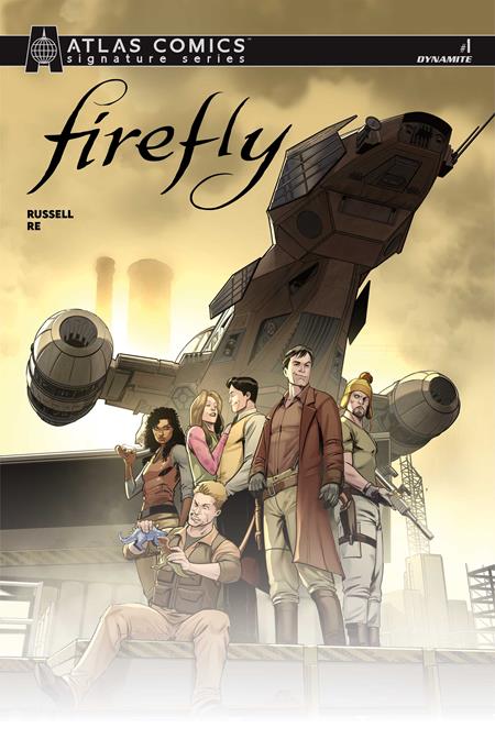 PRE-SALE: FIREFLY #1 CVR J ROBERT QUINN ATLAS EDITION SIGNED BY MARK RUSSELL
