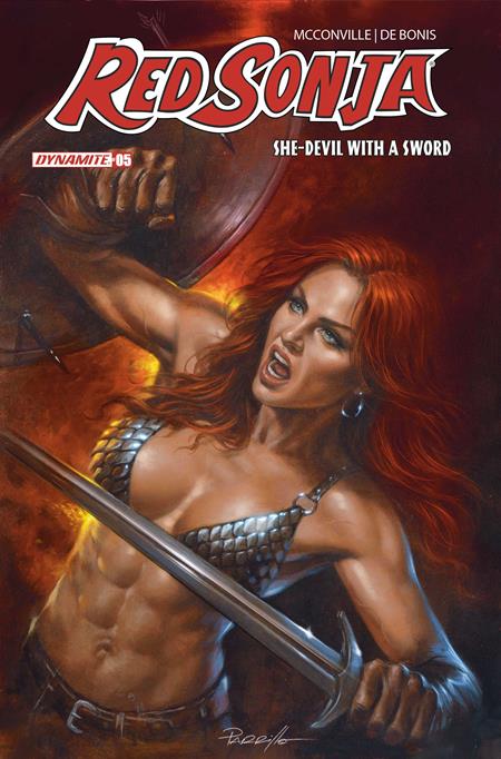 PRE-SALE: RED SONJA SHE DEVIL WITH A SWORD #5 CVR B LUCIO PARRILLO VAR