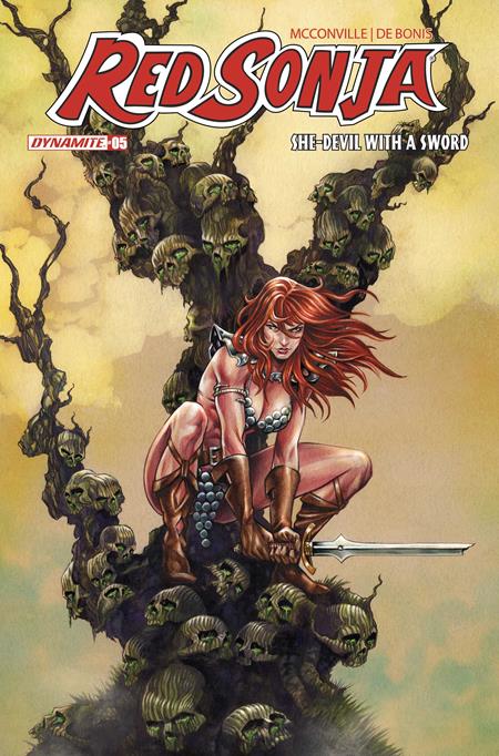 PRE-SALE: RED SONJA SHE DEVIL WITH A SWORD #5 CVR D MIKE ROOTH VAR