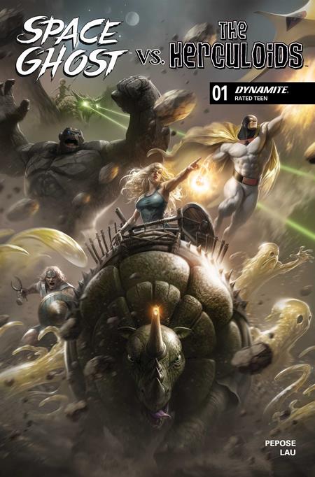 PRE-SALE: SPACE GHOST VS THE HERCULOIDS #1 CVR A FRANCESCO MATTINA