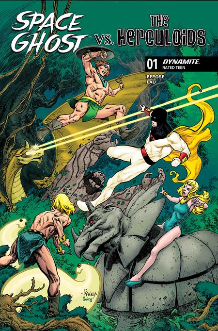 PRE-SALE: SPACE GHOST VS THE HERCULOIDS #1 CVR E TOM RANEY VAR