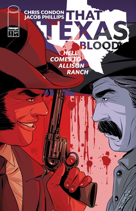 PRE-SALE: THAT TEXAS BLOOD HELL COMES TO ALLISON RANCH #1 (OF 6) CVR C LUANA VECCHIO VAR (MR)