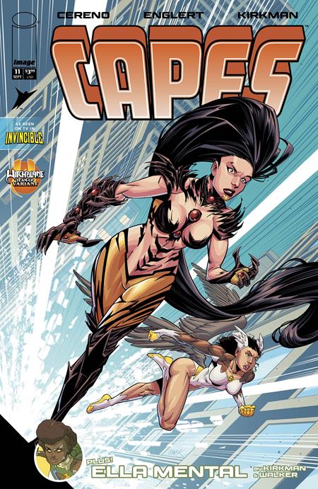 PRE-SALE: INVINCIBLE UNIVERSE CAPES #11 CVR F MARK ENGLERT WITCHBLADE TEAM UP VAR