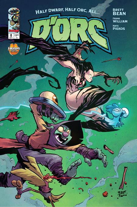 PRE-SALE: DORC #8 CVR C BRETT BEAN WITCHBLADE TEAM UP VAR