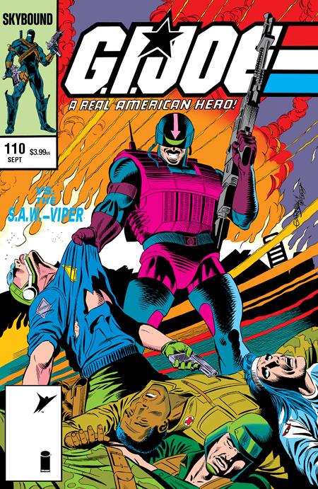 PRE-SALE: GI JOE A REAL AMERICAN HERO #110 HAMA FILES EDITION CVR A RON GARNEY & BOB MCLEOD
