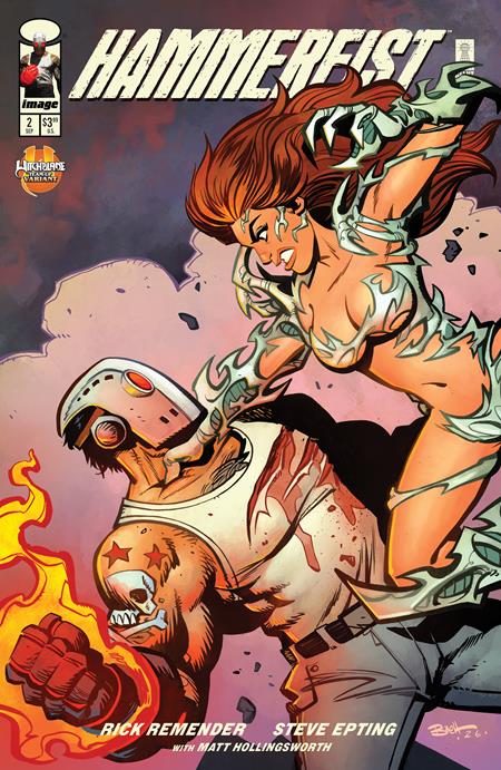 PRE-SALE: HAMMERFIST #2 CVR C BRETT PARSON WITCHBLADE TEAM UP VAR (MR)