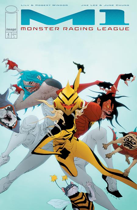 PRE-SALE: M1 MONSTER RACING LEAGUE #4 CVR A JAE LEE