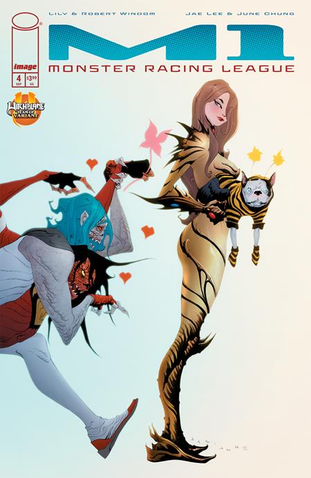PRE-SALE: M1 MONSTER RACING LEAGUE #4 CVR B JAE LEE WITCHBLADE TEAM UP VAR