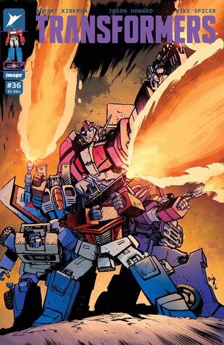 PRE-SALE: TRANSFORMERS #36 CVR B DANIEL WARREN JOHNSON & MIKE SPICER VAR
