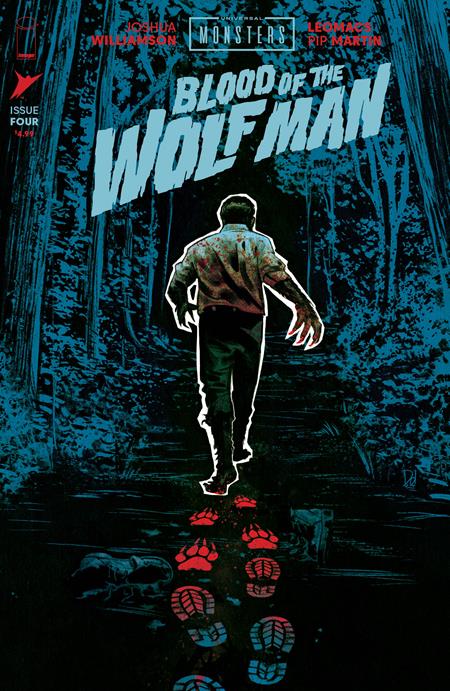 PRE-SALE: UNIVERSAL MONSTERS BLOOD OF THE WOLF MAN #4 (OF 4) CVR B MIKE DEL MUNDO VAR