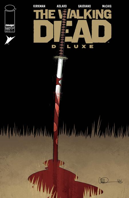 PRE-SALE: WALKING DEAD DELUXE #145 CVR B CHARLIE ADLARD & DAVE MCCAIG VAR (MR)