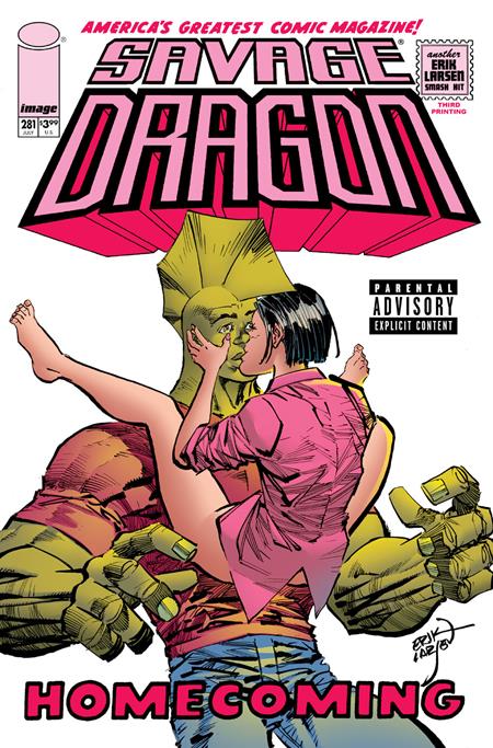 PRE-SALE: SAVAGE DRAGON #281 3RD PTG (MR)