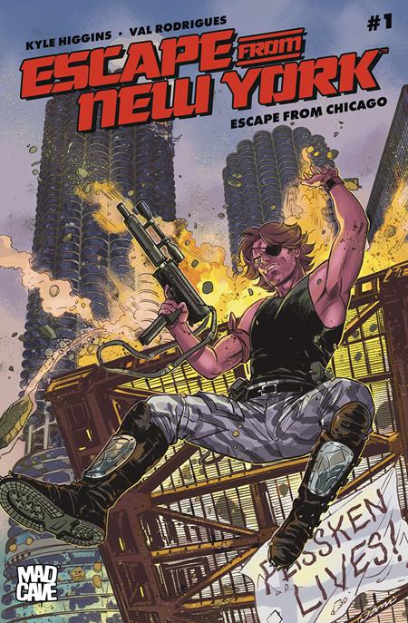 PRE-SALE: ESCAPE FROM NEW YORK ESCAPE FROM CHICAGO #1 CVR B DANICA BRINE VAR