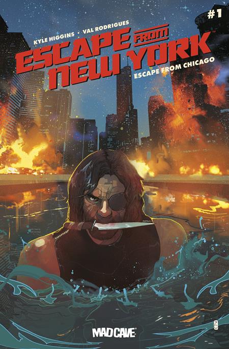 PRE-SALE: ESCAPE FROM NEW YORK ESCAPE FROM CHICAGO #1 CVR D CHRISTIAN WARD VAR