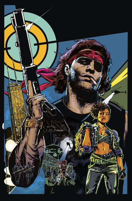 PRE-SALE: ESCAPE FROM NEW YORK ESCAPE FROM CHICAGO #1 CVR I STEPHEN MOONEY METAL VIRGIN VAR