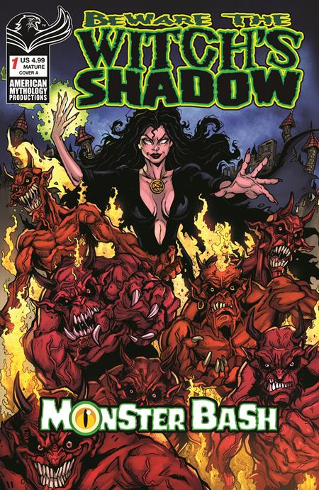 PRE-SALE: BEWARE THE WITCHS SHADOW MONSTER BASH #1 CVR A PUIS CALZADA (MR)