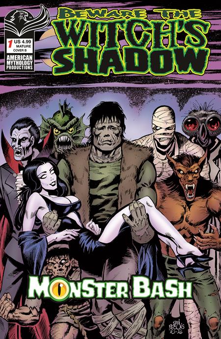 PRE-SALE: BEWARE THE WITCHS SHADOW MONSTER BASH #1 CVR B DAN PARSONS VAR (MR)