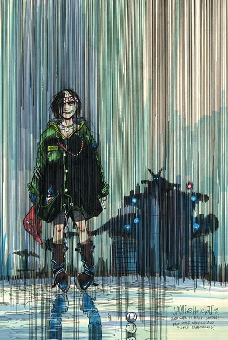 PRE-SALE: TANK GIRL BLUE HELMET SUMMER SPECIAL #1 (ONE SHOT) CVR C JAMIE HEWLETT VIRGIN CARDSTOCK VAR (MR)
