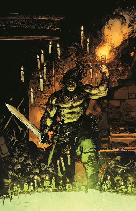 PRE-SALE: CONAN THE BARBARIAN TIDES OF THE TYRANT KING #1 (OF 4) CVR J GERARDO ZAFFINO VIRGIN CARDSTOCK VAR (MR)