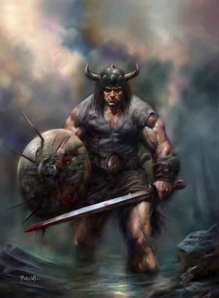 PRE-SALE: SAVAGE SWORD OF CONAN #16 CVR D NICK PERCIVAL VIRGIN CARDSTOCK VAR (MR)