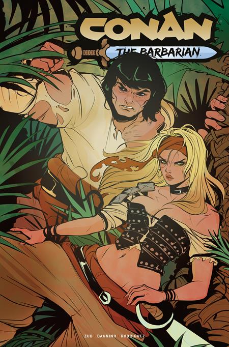 PRE-SALE: CONAN THE BARBARIAN #35 CVR F ASHLEIGH IZIENICKI FOIL VAR (MR)