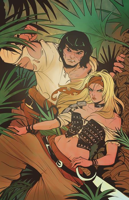 PRE-SALE: CONAN THE BARBARIAN #35 CVR G ASHLEIGH IZIENICKI VIRGIN CARDSTOCK VAR (MR)