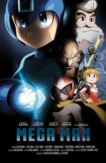 PRE-SALE: MEGA MAN GEAR MASTERS #1 (OF 5) CVR C JEFFREY CRUZ VAR
