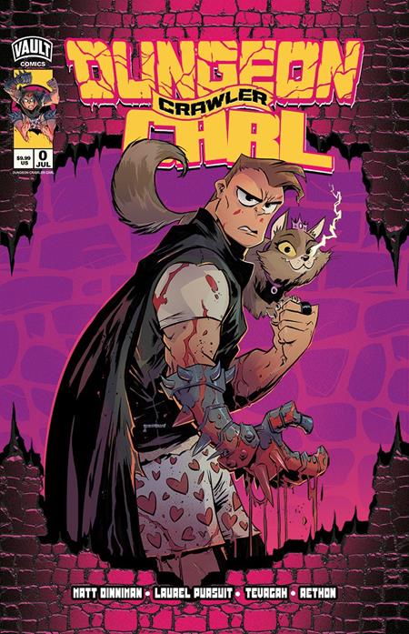 PRE-SALE: DUNGEON CRAWLER CARL SPECIAL EDITION #0 2ND PTG CVR C BRETT BEAN VAR