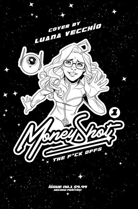 PRE-SALE: MONEY SHOT THE F* OFFS #1 (OF 5) 2ND PTG CVR D LUANA VECCHIO NSFW BLACK BAG VAR (MR)