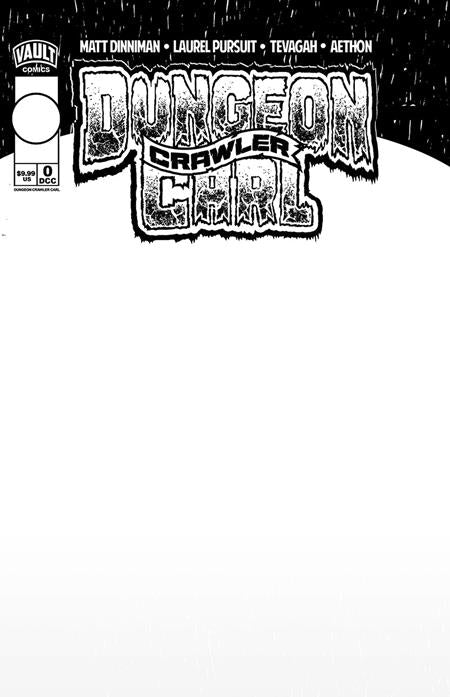 PRE-SALE: DUNGEON CRAWLER CARL SPECIAL EDITION #0 2ND PTG CVR D BLANK SKETCH VAR