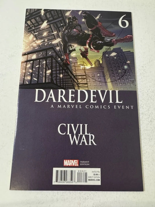 DAREDEVIL #6 Vol 5 NM Civil War Variant