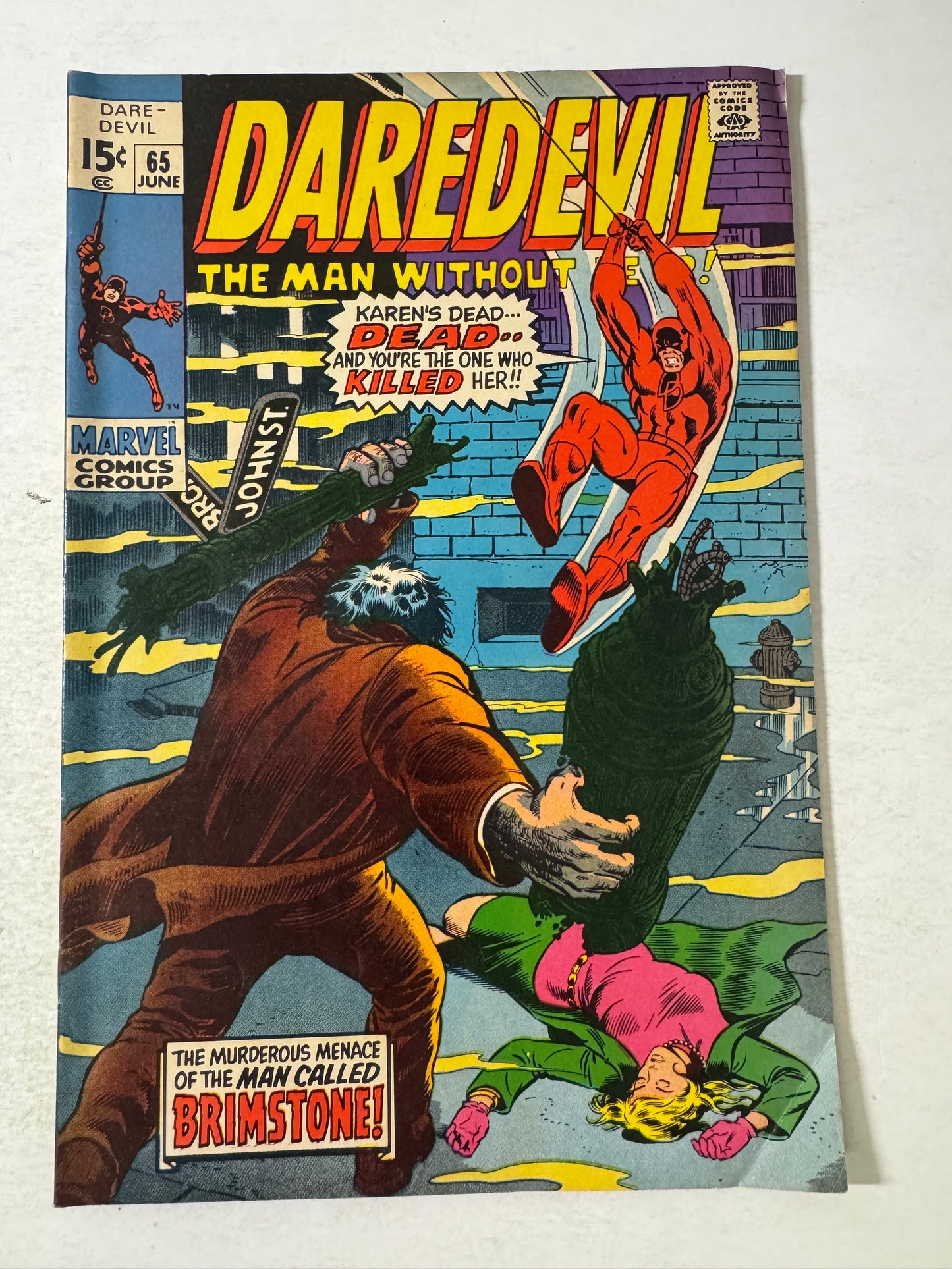 DAREDEVIL #65 FN-