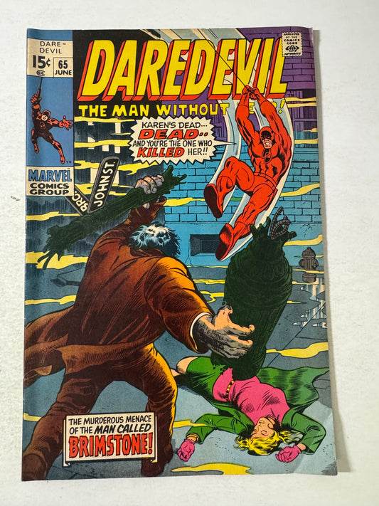 DAREDEVIL #65 FN-