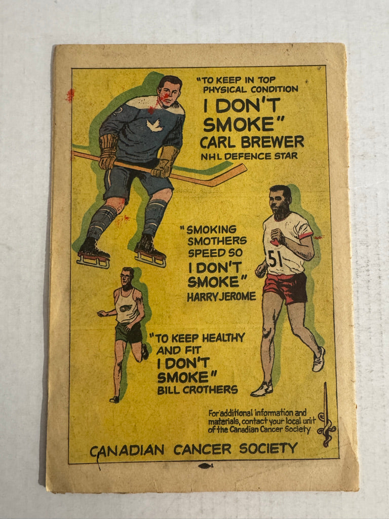 WHERE THERE'S SMOKE GD+ 1965 Canadian PROMO