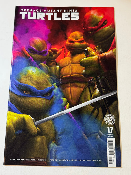 TEENAGE MUTANT NINJA TURTLES #17 Vol 2 NM Mark Spears C Variant