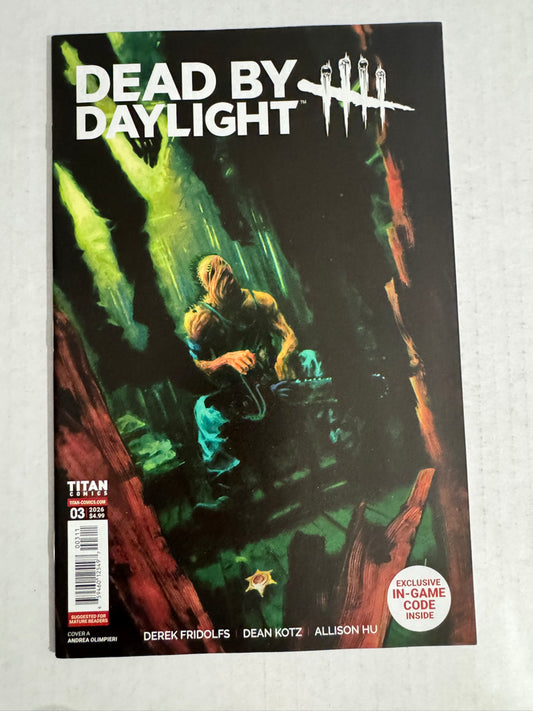 DEAD BY DAYLIGHT The Hillbilly #3 NM W/ Game Code