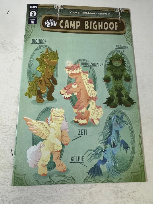 MY LITTLE PONY CAMP BIGHOOF #3 NM 1:10 Variant
