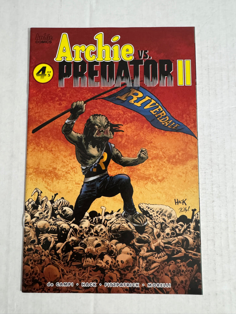 ARCHIE VS PREDATOR II #4 Robert Hack Cover