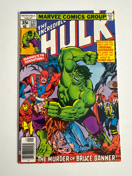 INCREDIBLE HULK #227 NM-