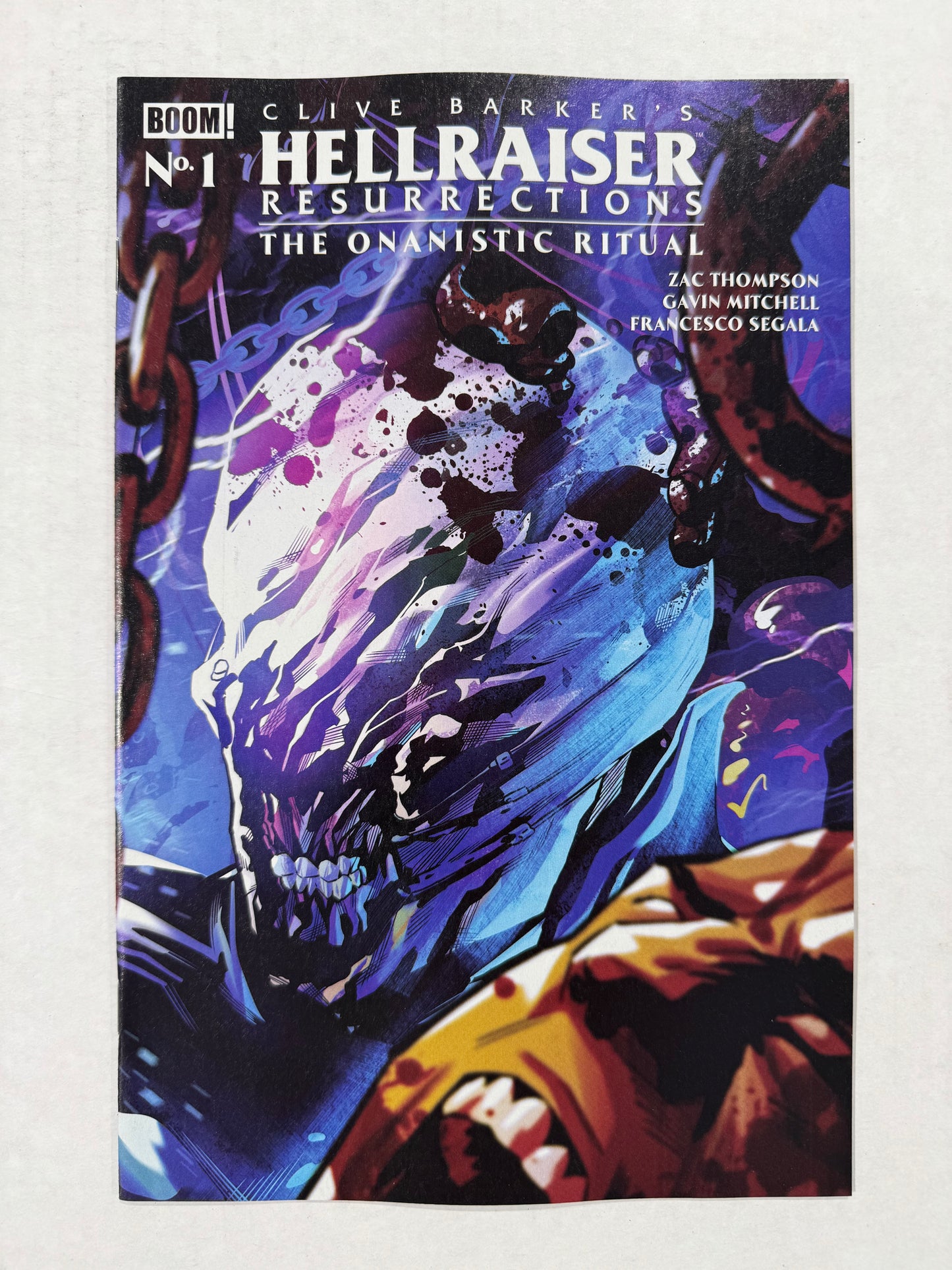 HELLRAISER: RESURRECTIONS - THE ONANISTIC RITUAL #1 NM Cover B Federico Sabbatini Variant