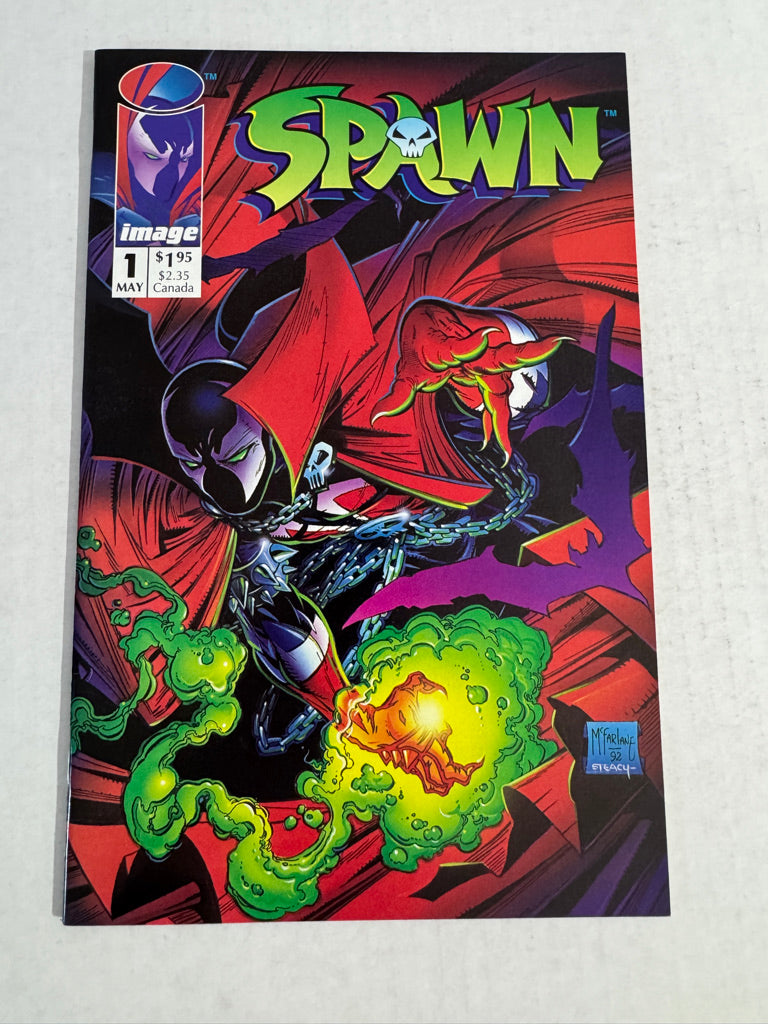 SPAWN #1 NM Todd McFarlane Cover 1ST APPEARANCE
