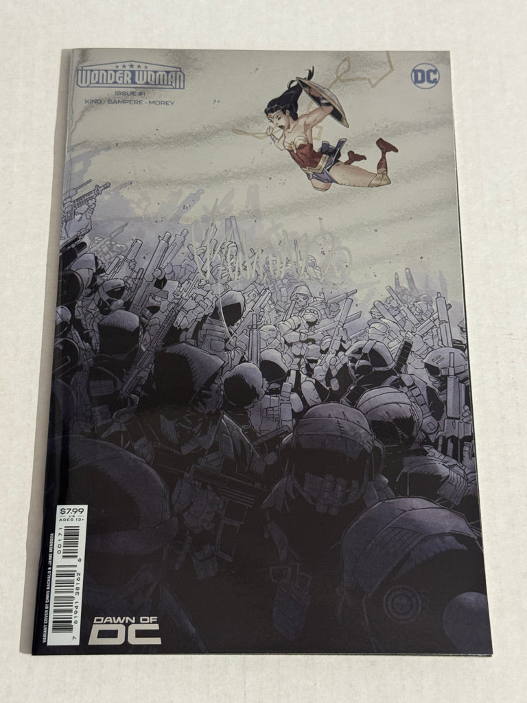 WONDER WOMAN #1 Vol 6 NM Chris Bachalo Variant  1ST APPEARANCE SIGNED